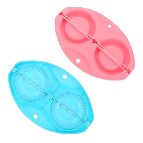 PRETYZOOM 2Pcs Home Dumpling Molds Food Grade Dumpling Makers for Easy Cooking Convenient Tools Fun Gadget
