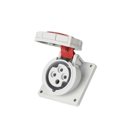 Socle incliné 16A SFK 1479 étanche IP67 pour connecteurs de l'aéronautique