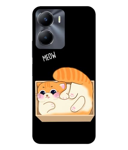 TRUEMAGNET Premium ””Cat” Printed Hard Mobile Back Cover & Case for Vivo Y56 5G, Attractive & Designer Case for Your Smartphone TRUEMAGNET Premium ””Cat” Printed Hard Mobile Back Cover & Case for Vivo Y56 5G, Attractive & Designer Case for Your Smartphone