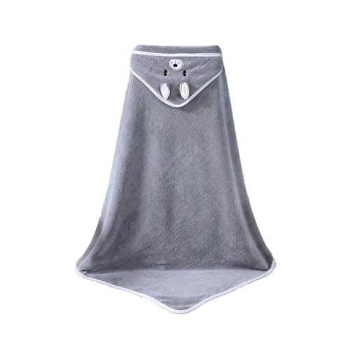 Image of Hooded Towel - Absorbent Large Baby Towel 31 x 31 Inch Baby Essentials - Baby Bath Essentials - Baby Bath Towels - Baby Towels Bath Towel