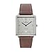 Produktbild Dugena Herren-Armbanduhr Mannheim, Quarz, Lederarmband, Mineralglas, wasserdicht, 3 bar, Farbe:Champagner