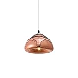 Dimensioni: Piccolo - Diametro 18 cm, Altezza 11,5 cm, Grande - Diametro 30 cm, Altezza 17 cm;Linea sospesa 1,8 m regolabile, spazio adatto 5-10 m2