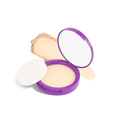 SUGAR POP Longwear Compact – 04 Pearl for Medium Skin Tone | Vitamin E Enriched | UV Protection, Pore Minimizing l Medium Coverage | Face Compact for Women l 9 gm