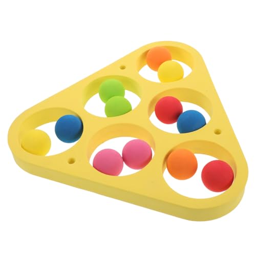 POPETPOP 1Set Summer Water Game Pool Play with Triangle Floating Rings Eva Balls for Tossing Fun for Pool Parties Beach Activities Family Bonding and Outdoor Games