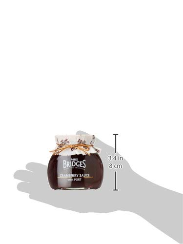 Miniatura 7 de Mrs Bridges Salsa de Arándano con Vino de Oporto, Hecho en Escocia, Frasco de 8 onzas (Paquete de 1)