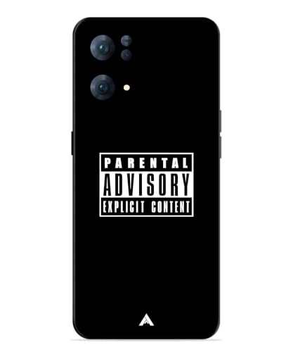 Image of Premium Explicit Case for Oppo Reno 7 Pro 5G Soft-Touch Metal TPU Back Cover, Shockproof, Designer, Aesthetic Mobile Phone Case (Glossy Finish)