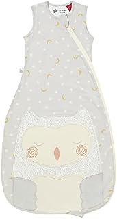 TommeeTippeeBaby Sleep Bag, The OriginalGrobag, Hip-Healthy Design, Soft Cotton-Rich Fabric, 18-36m, 1.0 TOG, Ollie the Owl Gro Friend
