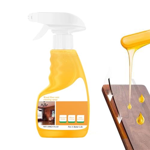 Limpiador de suelos de madera para limpiar |. 120 ml spray de limpieza de suelos de madera dura, líquido de para suelos de madera, limpiador de de abejas de suelo, cuidado, abrillantador
