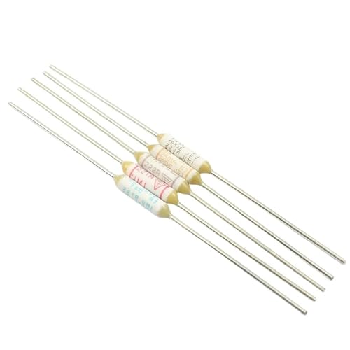 Fusible thermique axial 76°C 4A 250V TF76 pour réparation d'appareils électroménagers