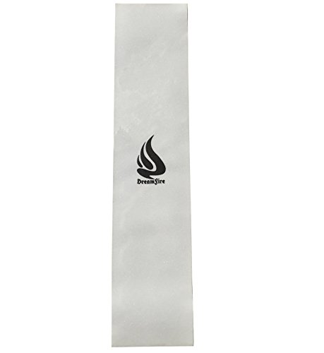 DreamFair Clear Longboard Grip Tape Griptape for Longboard 43-Inch with Logo