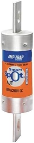 Mersen AJT125 Dual Element Class J Non-Rejection Current-Limiting Time Delay Fuse 125 Amp 600 Volt AC 500 Volt DC Amp-Trap 2000