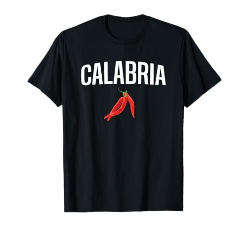 Calabrian Pepper Calabria, Italia Orgullo italiano Camiseta
