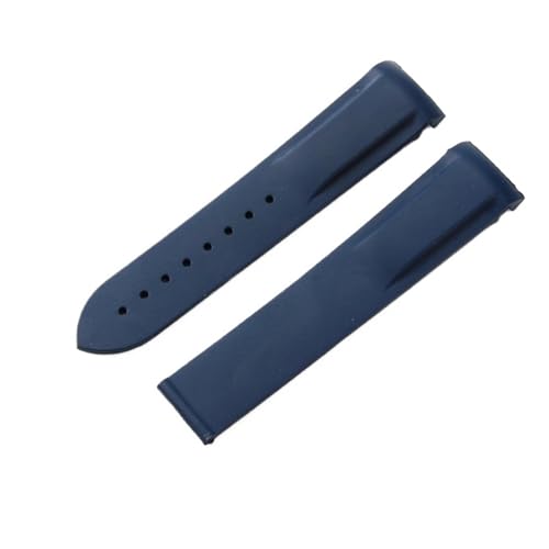 Bracelet montre silicone 22mm haute qualité style sport compatible Seiko SKX et Moonwatch