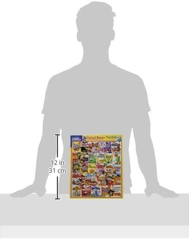 White Mountain Puzzles Cereal Boxes - 1000 Piece Jigsaw Puzzle