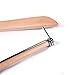 Quality Hangers Wooden Hangers Beautiful Sturdy Suit Coat Hangers with Locking Bar Glossy Natural Wood (5)