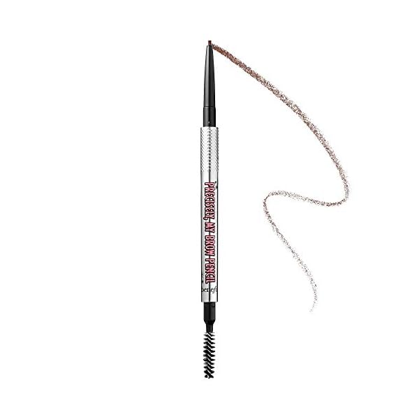 Benefit Precisely My Brow Pencil Ultra Fine Brow Defining Pencil, 3 - Warm light brown, 1 Count