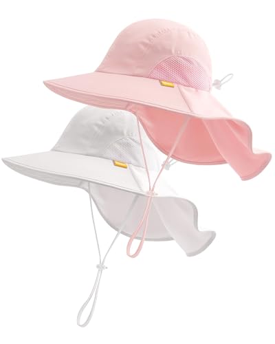 FURTALK - FURTALK Toddler Kids Sun Hat UPF 50+ Sun Protective Bucket Hat for Baby Summer Beach Hats - -17%