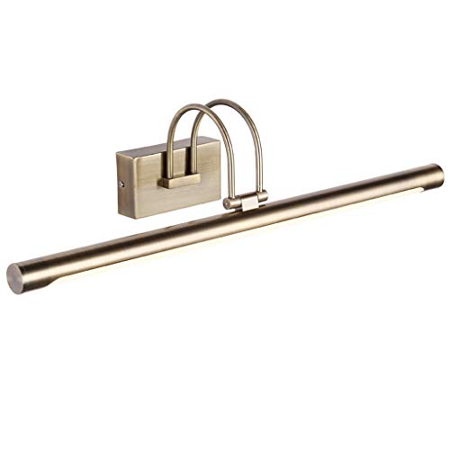 Preisvergleich Produktbild GYC Einfaches Feuchtigkeitsbeständig und Anti-Beschlagspiegel Frontleuchte im europäischen Stil Toilette Bad Make-up-Lichter Kunstausstellung Mural Beleuchtung Lampe GYC (Color : Warm light)