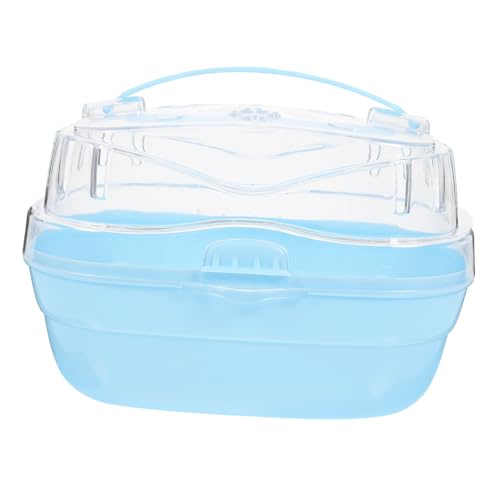 HAPINARY Portable Hamster Carrier Breathable Travel Cage for Pets Sturdy Material for Outdoor Adventures and Vet Visits for Hamsters Mice and Ferrets