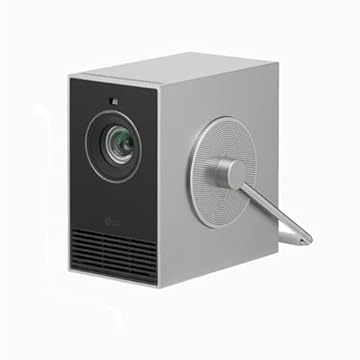 Projetor LG CineBeam Q 4K UHD Laser, Smart Portátil, até 120”, WebOS 6.0, Screen Share, Air Play, Bluetooth e Alto-falante - HU710PB