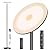 LED Floor Lamp, Bright 36W 3600LM Standing Lamp 350W Equivalent with Remote & Touch Control, Modern Torchiere Floor Lamp with 2700K-6500K Stepless Dimming, 69" Tall Lamp for Living Room Bedroom Office