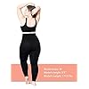 Shapermint-High-Waisted-Medium-Compression-Leggings-Shapewear-for-Women SHAPERMINT Compression Leggings for Women - Tummy Control Leggings for Women - Black Leggings Women - Womens Leggings - High Waisted Leggings - Black Leggings Tummy Control, Large