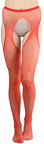 Image of ToBeInStyle Women's Suspender Pantyhose