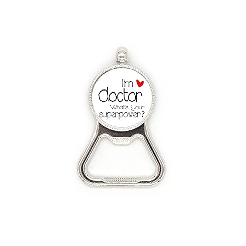 Décapsuleur acier inoxydable Proud Doctors pour soirées de garde - 2