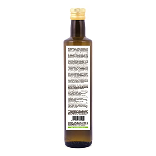 GreatVita Schwarzkümmelöl Bio 500 ml | 100% rein, vegan, kaltgepresst - Ideal für Küche & Pflege - Aufdruck kann varrieren – Bild 3