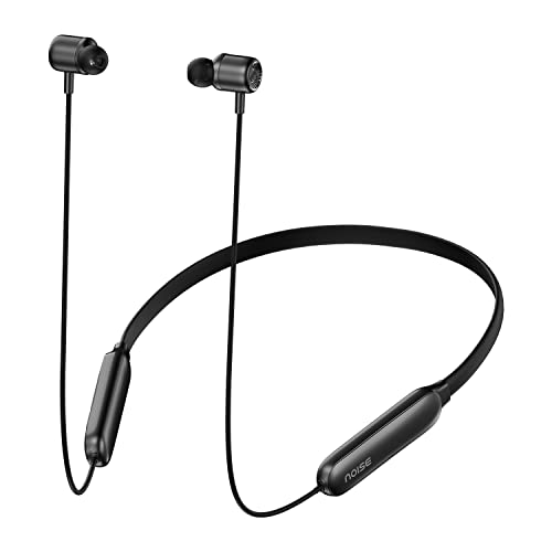 Image of Noise ColorFit Pulse Grand Smart Watch with 1.69 inch(4.29cm) HD Display & IP68 Waterproof (Jet Black) & Bravo Bluetooth in Ear Neckband with Upto 35 Hours of Playtime (Jet Black)