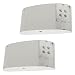 LFI Lights - UL Certified - Hardwired LED Emergency Egress Light - Flush or Adjustable Heads - ELFW2
