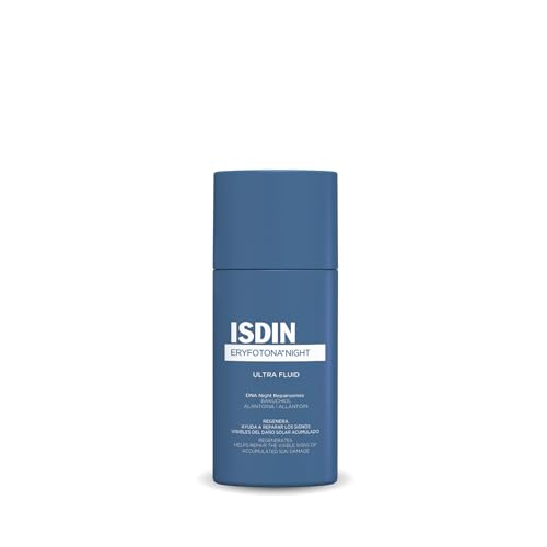 ISDIN Eryfotona Night, Serum Facial de noche, Repara y...
