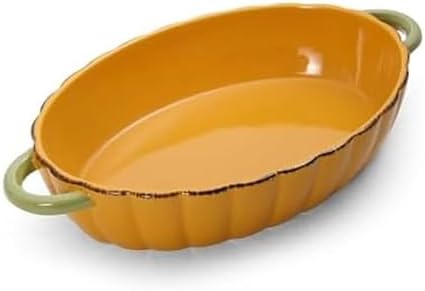 Pfaltzgraff Plymouth Oval Pumpkin Baker