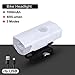 CurcKua Bike Headlight 300 Lumens USB Rechargeable Bike Headlight with 3 Modes Front Light White Front Light LED Flashlig Headlight Rechargeable Bike Headlight Waterproof Lamp