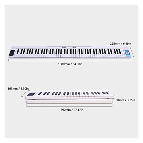 KERREY Piano Electrique Pliable 88 Touches Piano Pliano Piano Numérique Piano Multifonctionnel Piano pour Le Piano… - Les Beatles, Paul McCartney, John Lennon, RIngo Starr, George Harrison KERREY Piano Electrique Pliable 88 Touches Piano Pliano Piano Numérique Piano Multifonctionnel Piano pour Le Piano… – Image 6