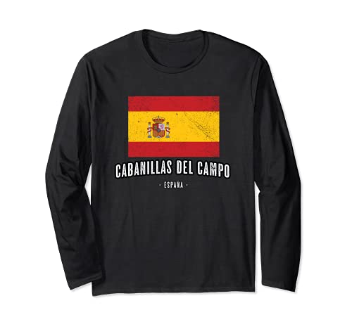 Cabanillas del Campo España | Souvenir - Ciudad - Bandera - Manga Larga