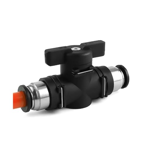 Vanne manuelle pneumatique BUC pour isoler vos circuits d'air comprimé 8mm
