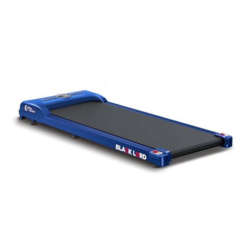 Black Lord Cinta de Correr 2,2CV - Cinta de Carrera Eléctrica con Control de Velocidad para Casa, Gimnasio y Oficina | Entrenamiento Eficaz para Caminar-Sin pasamanos, Azul