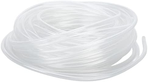 KOSDFOGE Hearing Aid Tube, Earmold Hearing Aid Tubing Clear Sound Transmission, Enhanced Comfort, Premium Material, Ideal Size for Soft Ear Molds, Easy Replacement at Home