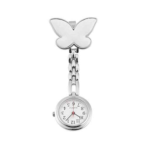 Preisvergleich Produktbild Jessicadaphne Frauen-Schmetterlings-Form-Uhr-Klipp-auf hängender Quarzuhr