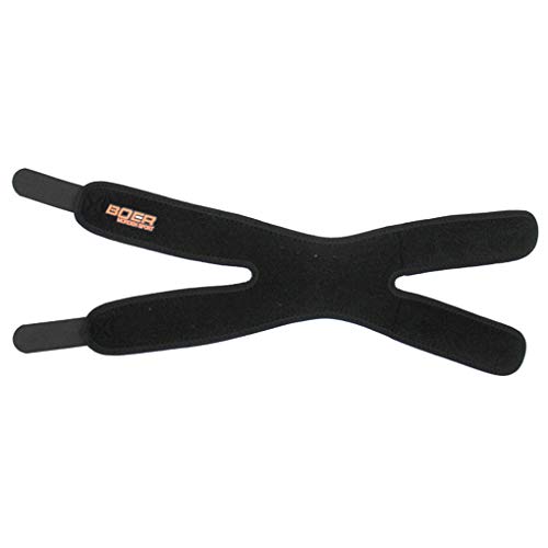 Fornateu Women Men Sports Patella Knee Strap Basketball Football Knee Support Brace Pain Relief Band