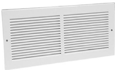 Swivel 372W12X6 White Return Air Grille44; 12 x 6 in #1