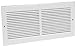 Swivel 372W30X6 White Return Air Grille44; 30 x 6 in