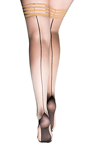 Image of Kix'ies Bridal Hosiery Thigh High Stockings For Women with No-Slip Stay Up Grip | Bridal Lingerie - Bridal Wedding Collection