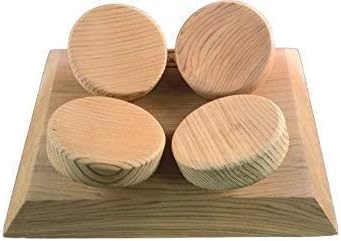 Sudorewell® Sauna Headrest 4-Punkt Aspen Rectangular by Halu + Free 10 G Menthol Crystals