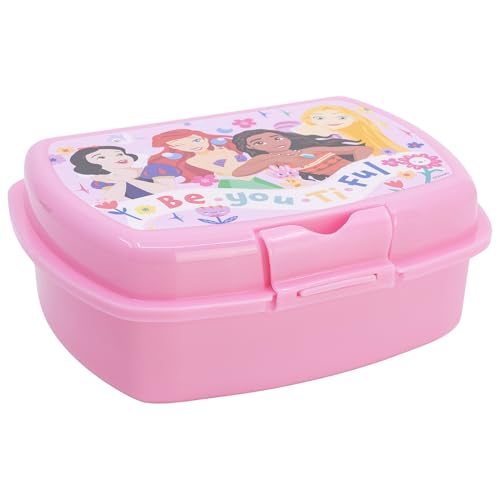 Stor Boîte à déjeuner pour enfant avec fermeture de sécurité Disney Princesses