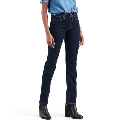 Levi's Women's 724 High Rise Straight Jeans, Cast Shadows, 29 (US 8) R