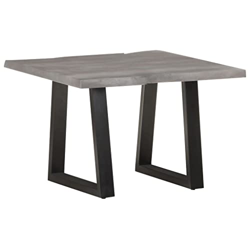 ZfiPhranillus Coffee Table 23.6 x 23.6 x 15.7 in Grey