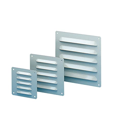Grille métallique mécanique 170x190mm ventilation maison et bureau