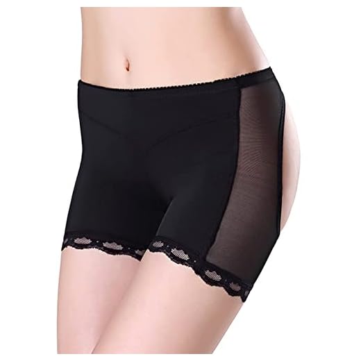 Shapewear for Women Tummy Control Knickers Body Shaper Slip Shorts for Under Dresses Women Boyshorts Anti Chafing Underwear Shorts (Black, XXL)